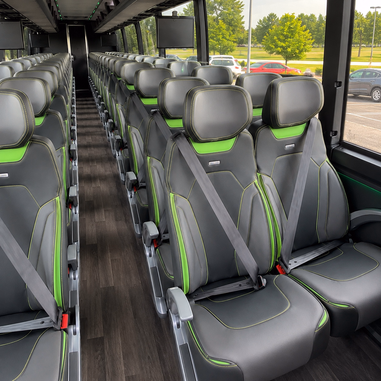 lowell airport transportation onboard seating