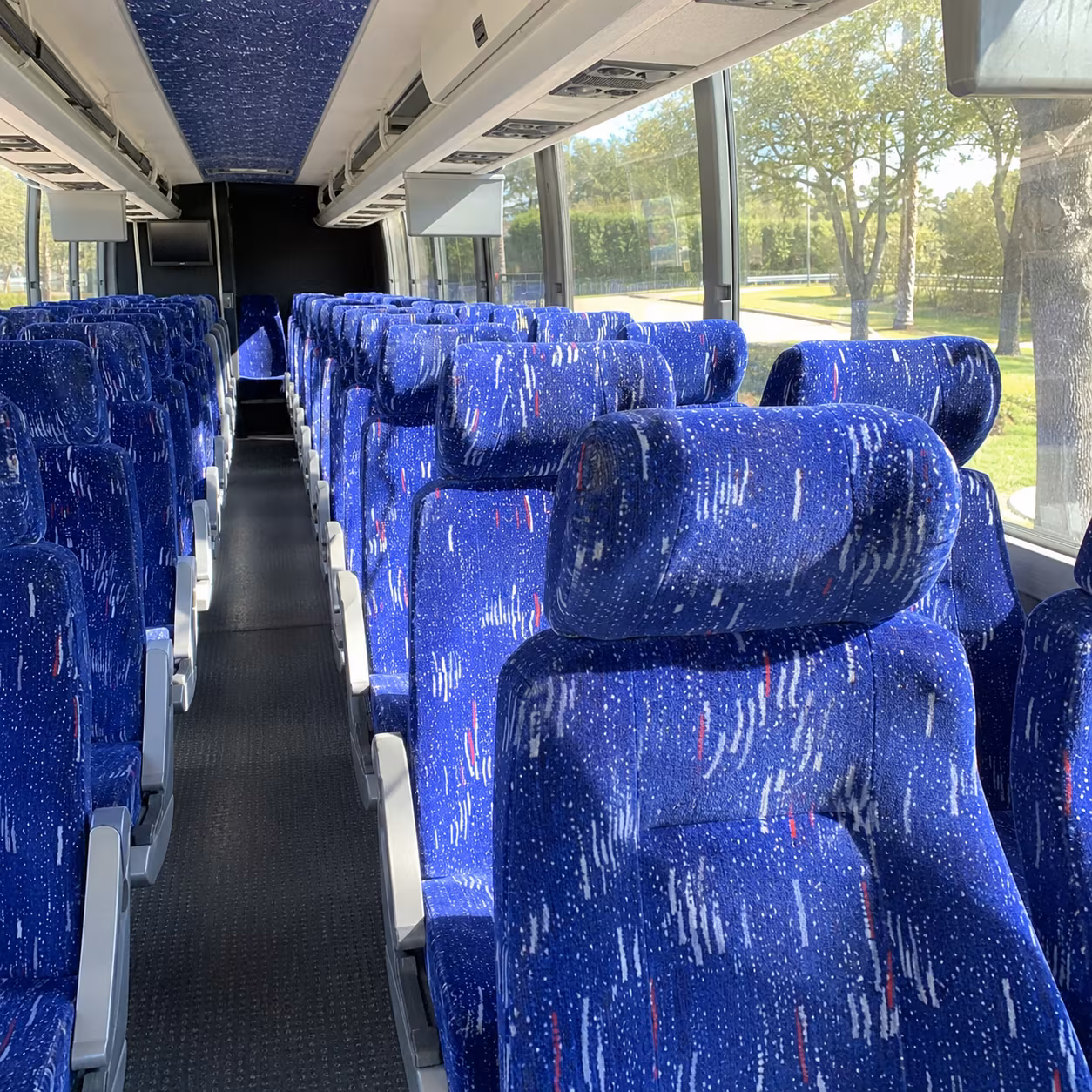 lowell charter bus interior gallery