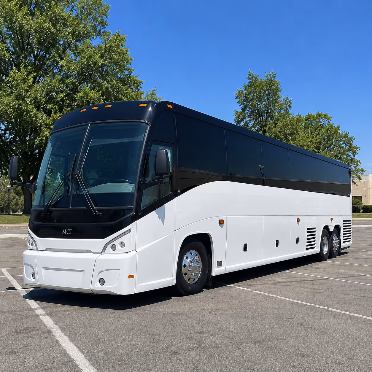 lowell charter bus services exterior