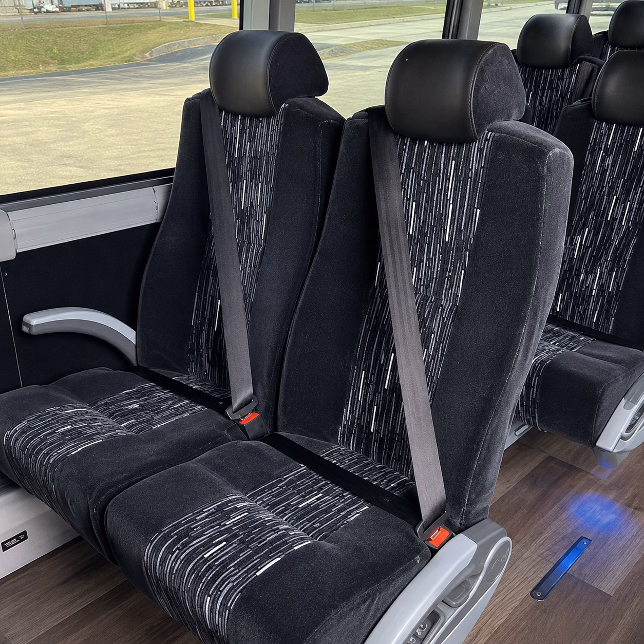 lowell charter bus services inside